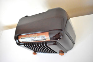 Marble Brown Bakelite 1949 Bendix Model 526 AM Vacuum Tube Radio Classic Design! Sounds Great! Love This One!