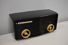 Load image into Gallery viewer, Black Mamba 1957 Motorola 57R Tube AM Antique Radio Real Gem Crack Free!