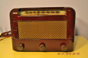 SOLD! - Oct 31, 2014 - BEAUTIFUL PRISTINE Rare Art Deco Retro 1946-48 BRANDES AM Tube Radio Works! Wow! - [product_type} - Brandes - Retro Radio Farm