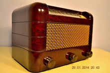 Load image into Gallery viewer, SOLD! - Oct 31, 2014 - BEAUTIFUL PRISTINE Rare Art Deco Retro 1946-48 BRANDES AM Tube Radio Works! Wow! - [product_type} - Brandes - Retro Radio Farm