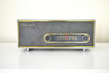 Load image into Gallery viewer, Uber Modern Design Gray 1956 Crosley Ranchero T-60GY AM Vacuum Tube Radio Excellent Plus Condition Stylistically Ahead Of Its Time!