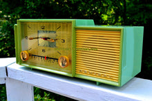 Charger l&#39;image dans la galerie, SOLD! - Oct 9, 2017 - MINT GREEN Mid Century Retro Vintage 1959 Admiral 298 Tube AM Clock Radio Sounds Great! - [product_type} - Admiral - Retro Radio Farm
