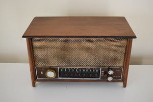 Bluetooth Ready To Go - Tableau Wood 1963 Zenith Model K731 AM FM Vacuum Tube Radio Sounds Fantastic!