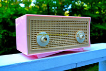 Charger l&#39;image dans la galerie, SOLD! - Sept 6, 2017 - BLUETOOTH MP3 READY - BUBBLE GUM Pink Vintage 1955 Admiral Model 244 AM Tube Radio Works Great! - [product_type} - Admiral - Retro Radio Farm