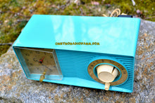 Charger l&#39;image dans la galerie, SOLD! - Apr 17, 2017 - BLUETOOTH MP3 READY - Turquoise Retro Jetsons 1959 Motorola C15JK25 Tube AM Clock Radio Works Great! - [product_type} - Motorola - Retro Radio Farm