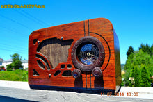 Load image into Gallery viewer, SOLD! - July 19, 2014 - ART DECO Wood Retro Vintage Antique 1937 Airline 62-245 AM Tube Radio WORKS! - [product_type} - Airline - Retro Radio Farm