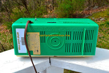 Load image into Gallery viewer, SOLD! - Apt 24, 2017 - PRISTINE Emerald Green Emerson Model 883 Series B Tube AM Clock Radio Mid Century Rare Color Sounds Great! - [product_type} - Emerson - Retro Radio Farm