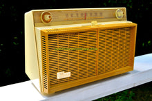 Load image into Gallery viewer, SOLD! - Sept 20, 2017 - BUTTERSCOTCH Yellow Mid Century Retro Vintage 1958 General Electric Musaphonic T-116A Tube AM Radio Sounds Dreamy! - [product_type} - General Electric - Retro Radio Farm