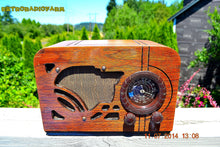 Charger l&#39;image dans la galerie, SOLD! - July 19, 2014 - ART DECO Wood Retro Vintage Antique 1937 Airline 62-245 AM Tube Radio WORKS! - [product_type} - Airline - Retro Radio Farm