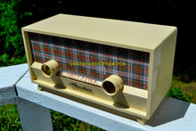 Load image into Gallery viewer, SOLD! - Dec 24, 2017 -  MAD FOR PLAID Ivory 1954 Capehart Model T-54 AM Tube Radio Totally Restored! - [product_type} - Capehart - Retro Radio Farm