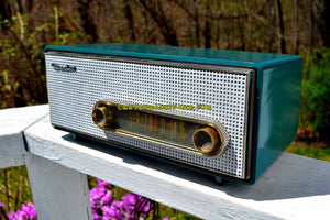 SOLD! - Aug 16, 2017 - SHERWOOD GREEN Mid Century Retro Antique Vintage 1959 Crosley Ranchero T-60 AM Tube Radio Quality Construction Sounds Great! - [product_type} - Crosley - Retro Radio Farm