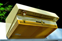 画像をギャラリービューアに読み込む, SOLD! - Sept 20, 2017 - BUTTERSCOTCH Yellow Mid Century Retro Vintage 1958 General Electric Musaphonic T-116A Tube AM Radio Sounds Dreamy! - [product_type} - General Electric - Retro Radio Farm