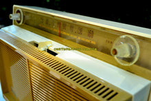 Charger l&#39;image dans la galerie, SOLD! - Sept 20, 2017 - BUTTERSCOTCH Yellow Mid Century Retro Vintage 1958 General Electric Musaphonic T-116A Tube AM Radio Sounds Dreamy! - [product_type} - General Electric - Retro Radio Farm