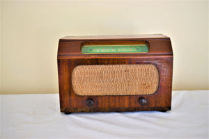 Artisan Handcrafted Solid Wood Beauty 1947 National Union Model RK1000 AM Vacuum Tube Radio Sounds Wonderful Rare Manufacturer!