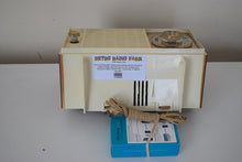 Load image into Gallery viewer, Bluetooth Ready To Go - Wood Paneling and White 1966 General Electric Model T-199D AM Vacuum Tube Radio Works Great!