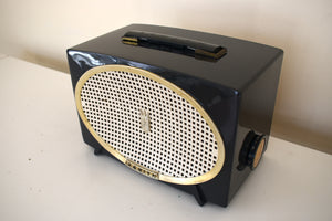 Charcoal Dynamo 1955 Zenith Model Y513 Vacuum Tube AM Radio Sounds Spectacular Excellent Plus Condition!