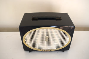 チャコール ダイナモ 1955 ゼニス モデル Y513 真空管 AM ラジオ サウンド 素晴らしい素晴らしいコンディションです。 