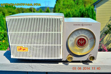 Charger l&#39;image dans la galerie, SOLD! - Nov 12, 2016 - BLUETOOTH MP3 READY - SAHARA TAUPE Retro Vintage 1954 General Electric 477 AM Tube Radio Totally Restored! - [product_type} - General Electric - Retro Radio Farm