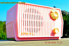 Load image into Gallery viewer, SOLD! - Sept 28, 2014 - BABY GIRL PINK Retro Jetsons Vintage 1959 Admiral 4L2A Tube AM Radio WORKS! - [product_type} - Admiral - Retro Radio Farm