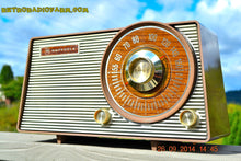 Load image into Gallery viewer, SOLD! - Oct. 22, 2014 - FAUX WOOD GRAIN DIAL! Retro Jetsons Vintage 1963 Motorola T25BN AM Tube Radio WORKS! - [product_type} - Motorola - Retro Radio Farm