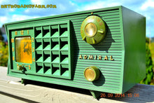 Load image into Gallery viewer, SOLD! - Nov. 14, 2014 PEA GREEN Retro Jetsons Vintage 1955 Admiral 5S33 - [product_type} - Admiral - Retro Radio Farm