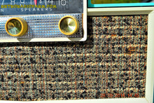 画像をギャラリービューアに読み込む, MING BLUE Retro Jetsons Vintage 1959 Silvertone 9009 AM Tube Radio Totally Restored! - [product_type} - Motorola - Retro Radio Farm