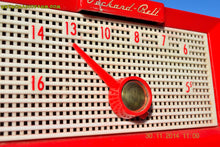 Load image into Gallery viewer, SOLD! - Dec 24, 2014 - CHERRY Red Retro Jetsons Vintage 1956 Packard Bell 5R1 AM Tube Radio WORKS! - [product_type} - Packard-Bell - Retro Radio Farm