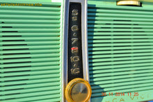 Load image into Gallery viewer, SOLD! - Feb 9, 2016 - WORKING PORTABLE Turquoise Retro Jetsons Vintage 1957 RCA Victor Model TX1-HE AM Battery Only Solid State Radio - [product_type} - RCA Victor - Retro Radio Farm