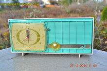 Load image into Gallery viewer, SOLD! - Dec 13, 2014 - TURQUOISE Retro Jetsons Vintage 1957 RCA Victor Model C-3HE AM Tube Radio WORKS! - [product_type} - RCA Victor - Retro Radio Farm
