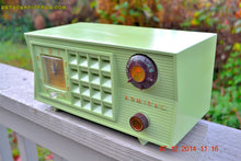 Load image into Gallery viewer, SOLD! - Dec 8, 2014 - PISTACHIO GREEN Vintage 1955 Admiral 5R3 AM Tube Radio Works! - [product_type} - Admiral - Retro Radio Farm