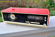 Charger l&#39;image dans la galerie, SOLD! - Jan 29, 2015 - MATADOR RED and white AM/FM Retro Vintage 1960&#39;s Westinghouse Model RLF4220A Solid State Radio WORKS! - [product_type} - Westinghouse - Retro Radio Farm