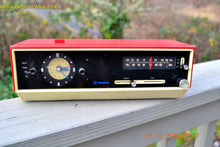Charger l&#39;image dans la galerie, SOLD! - Jan 29, 2015 - MATADOR RED and white AM/FM Retro Vintage 1960&#39;s Westinghouse Model RLF4220A Solid State Radio WORKS! - [product_type} - Westinghouse - Retro Radio Farm