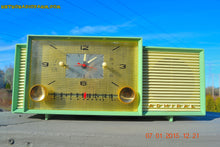 Charger l&#39;image dans la galerie, SOLD! - April 8, 2015 - MINT GREEN Retro Jetsons 1959 Admiral Model 298 Tube AM Clock Radio Totally Restored! - [product_type} - Admiral - Retro Radio Farm