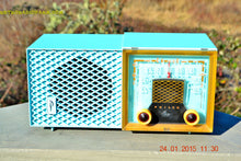画像をギャラリービューアに読み込む, SOLD! - Feb 01, 2015 - DAPHNE BLUE Retro Vintage Jetsons 1953 Philco Model 53-950 Tube AM Clock Radio WORKS! - [product_type} - Philco - Retro Radio Farm