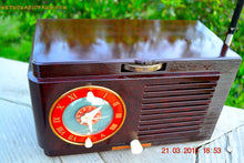 Load image into Gallery viewer, SOLD! - April 19, 2015 - BLUETOOTH MP3 READY - Art Deco 1952 General Electric Model 66 AM Brown Bakelite Tube Clock Radio Totally Restored! - [product_type} - General Electric - Retro Radio Farm