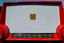 Load image into Gallery viewer, SOLD! - April 14, 2015 - CIMARRON RED Dashboard Retro Jetsons 1953 Motorola 53H Tube AM Radio Works! - [product_type} - Motorola - Retro Radio Farm