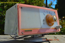 Load image into Gallery viewer, SOLD! - April 21, 2015 - NEW OLD STOCK PINK And White Marbelized Jetson Style Radio Lafayette Model FS-233 AM Tube Radio Unbelievable! - [product_type} - Lafayette - Retro Radio Farm