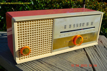 Load image into Gallery viewer, SOLD! - May 15, 2015 - CARNATION PINK Retro Jetsons early 60s Arvin Model 30R12 Tube FM RADIO Works! - [product_type} - Arvin - Retro Radio Farm