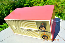 Load image into Gallery viewer, SOLD! - Feb 8, 2016 - BLUETOOTH MP3 READY - SALMON PINK Retro Jetsons Vintage 1959 Truetone Model D2832B AM Tube Radio WORKS! - [product_type} - Truetone - Retro Radio Farm