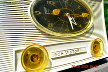 Load image into Gallery viewer, SOLD! - Aug 5, 2015 - Charcoal Grey Retro Jetsons Vintage 1959 RCA Victor Model 1-RD-50 AM Tube Clock Radio Totally Restored! - [product_type} - RCA Victor - Retro Radio Farm