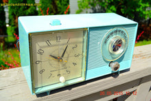画像をギャラリービューアに読み込む, SOLD! - July 23, 2015 - POWDER BLUE Mid Century Jetsons 1959 General Electric Model C-404B Tube AM Clock Radio Totally Restored! - [product_type} - General Electric - Retro Radio Farm