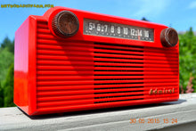 画像をギャラリービューアに読み込む, SOLD! - June 8, 2015 - BRIGHT RED Mid Century Vintage Retro Jetsons 1952 Admiral 5G35N AM Tube Radio Totally Restored! - [product_type} - Admiral - Retro Radio Farm