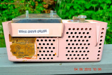 画像をギャラリービューアに読み込む, SOLD! - July 10, 2015 - POWDER PINK Mid Century Jetsons 1959 General Electric Model C-406A Tube AM Clock Radio Totally Restored! - [product_type} - General Electric - Retro Radio Farm