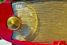 Charger l&#39;image dans la galerie, SOLD! - Nov 16, 2017 - WILD LOOKING MAROON FOOTBALL Retro Deco Modernist 1950 Sparton Model 132 AM Tube Radio Totally Restored! - [product_type} - Sparton - Retro Radio Farm