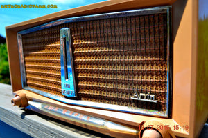 SOLD! - June 16, 2016 - SANDLEWOOD Mid Century Retro Jetsons 1959 Arvin Model 956T Tube AM Radio Works! - [product_type} - Arvin - Retro Radio Farm
