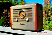 Load image into Gallery viewer, SOLD! - Aug 14, 2015 - BLUETOOTH MP3 READY - Cool Jazz Portable Retro 1951 Airline Model 25-GHM Tube AM Radio Works! - [product_type} - Airline - Retro Radio Farm