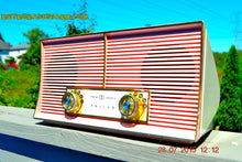 Load image into Gallery viewer, SOLD! - Dec 26, 2015 - FLAMINGO PINK Twin Speaker Retro Vintage 1959 Philco Model JB46-124 AM Tube Radio Totally Restored! - [product_type} - Philco - Retro Radio Farm