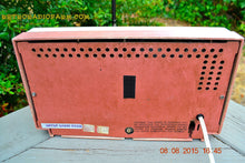Charger l&#39;image dans la galerie, SOLD! - Dec 5, 2015 - BLUETOOTH MP3 READY - DUSTY ROSE METALLIC Mid Century Retro Jetsons Vintage 1960 Sylvania Model 5T18 AM Tube Radio ULTRA RARE! - [product_type} - Sylvania - Retro Radio Farm