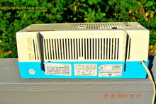 Load image into Gallery viewer, SOLD! - Sept 2, 2015 - BLUETOOTH MP3 READY - ELECTRIC BLUE Retro Jetsons 1957 Motorola 5C24CW Tube AM Clock Radio Works! - [product_type} - Motorola - Retro Radio Farm