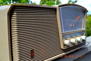 SOLD! - Sept 10, 2015 - LOFT GRAY Mid Century Retro Vintage 1964 Motorola Model B6N AM/FM Tube Radio Works Great! - [product_type} - Motorola - Retro Radio Farm